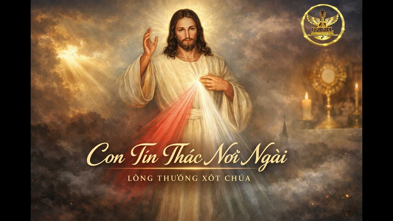 CON TÍN THÁC NƠI NGÀI BY RAFAEL II PHỎNG THEO KINH LÒNG CHÚA THƯƠNG XÓT.