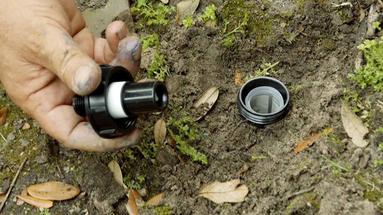 Rain Bird Pop-up Sprinkler to Drip Conversion
