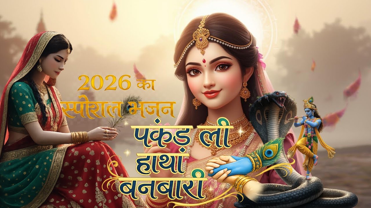 पकड़ लो हाथ बनवारी 🙏 | Heart Touching Krishna Bhajan | Emotional Bhajan