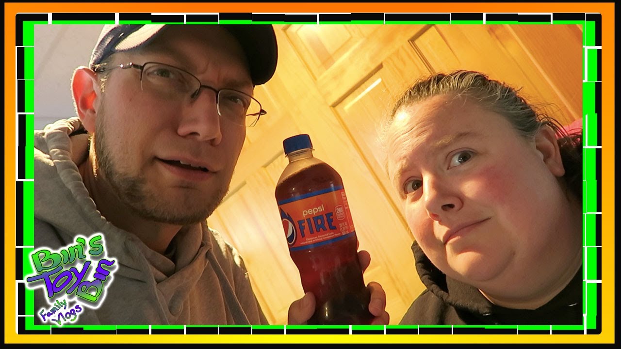 Tasting Pepsi Fire and Thought Our Channel Would Get SHUT DOWN ! 6.5.2017