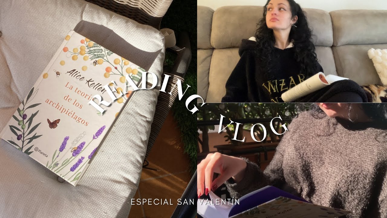 Leyendo ROMANCES por San Valentín *reading vblog* ❤️💐