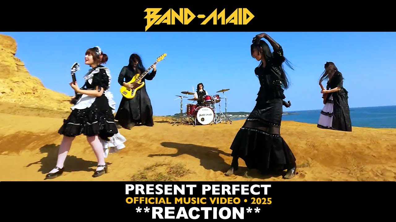 Musicians REACT to Band-Maid: Present Perfect (2025 Official Music Video)