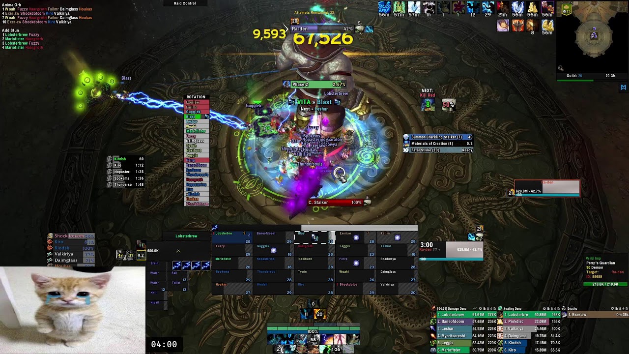 Throne of Thunder 25 HC - Resto Shaman PoV