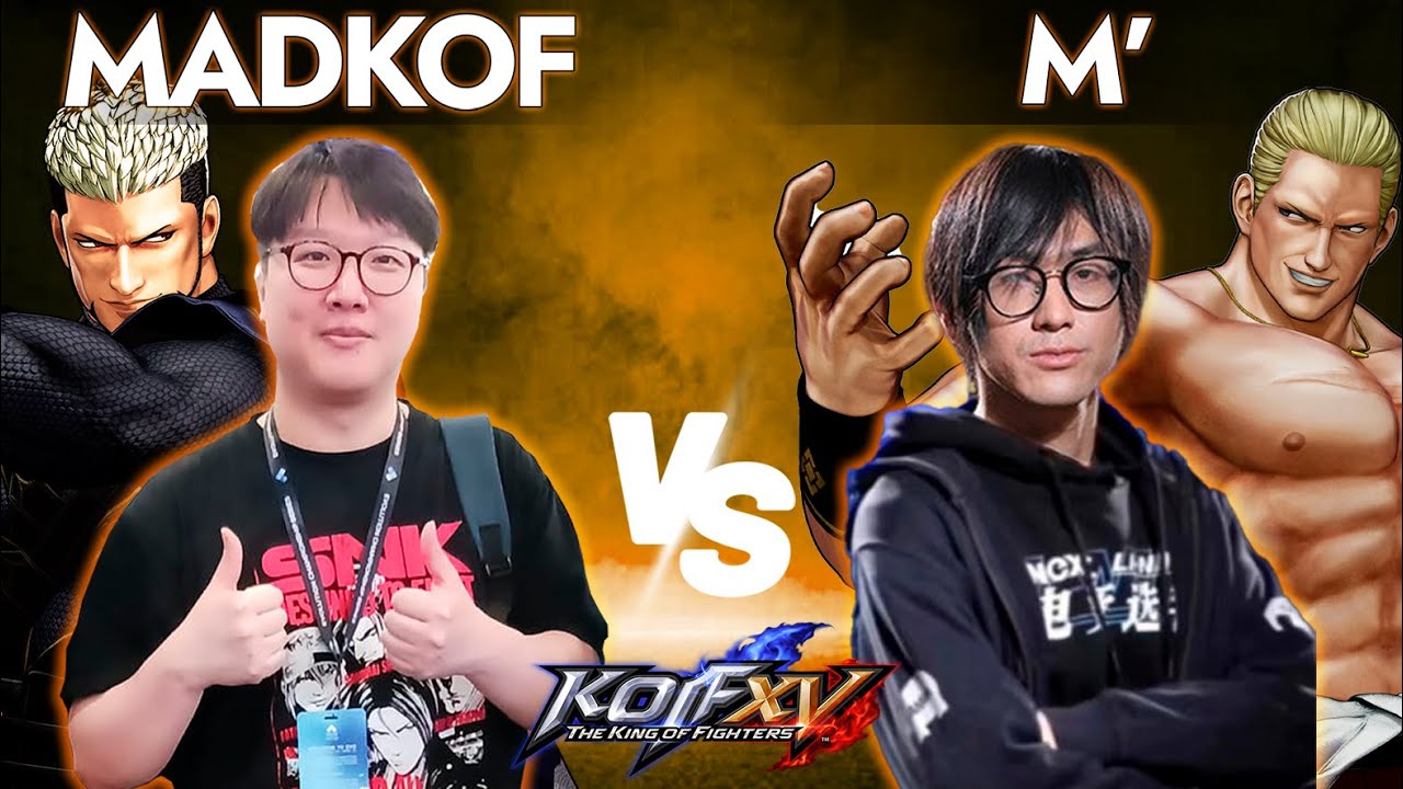 KOF XV 🇯🇵 M' vs MADKOF 🌀 - Sets FT3 (X2) #kofxv