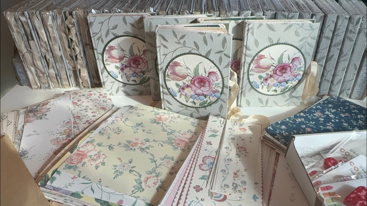 She Made ALL These Journals For Me… Huge Creative Unboxing… And Then I Get To Send To YOU! 