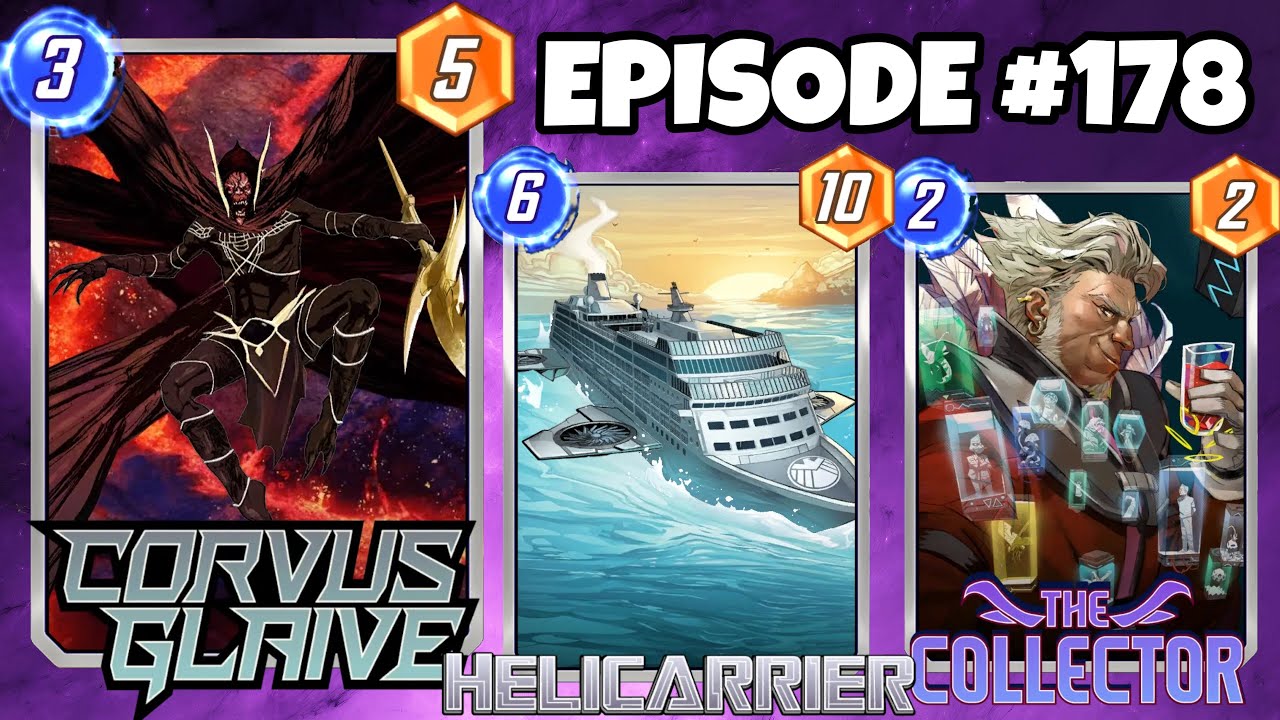 Marvel Snap Daily Replay Episode 178 - Corvus Glaive & Discard Deck