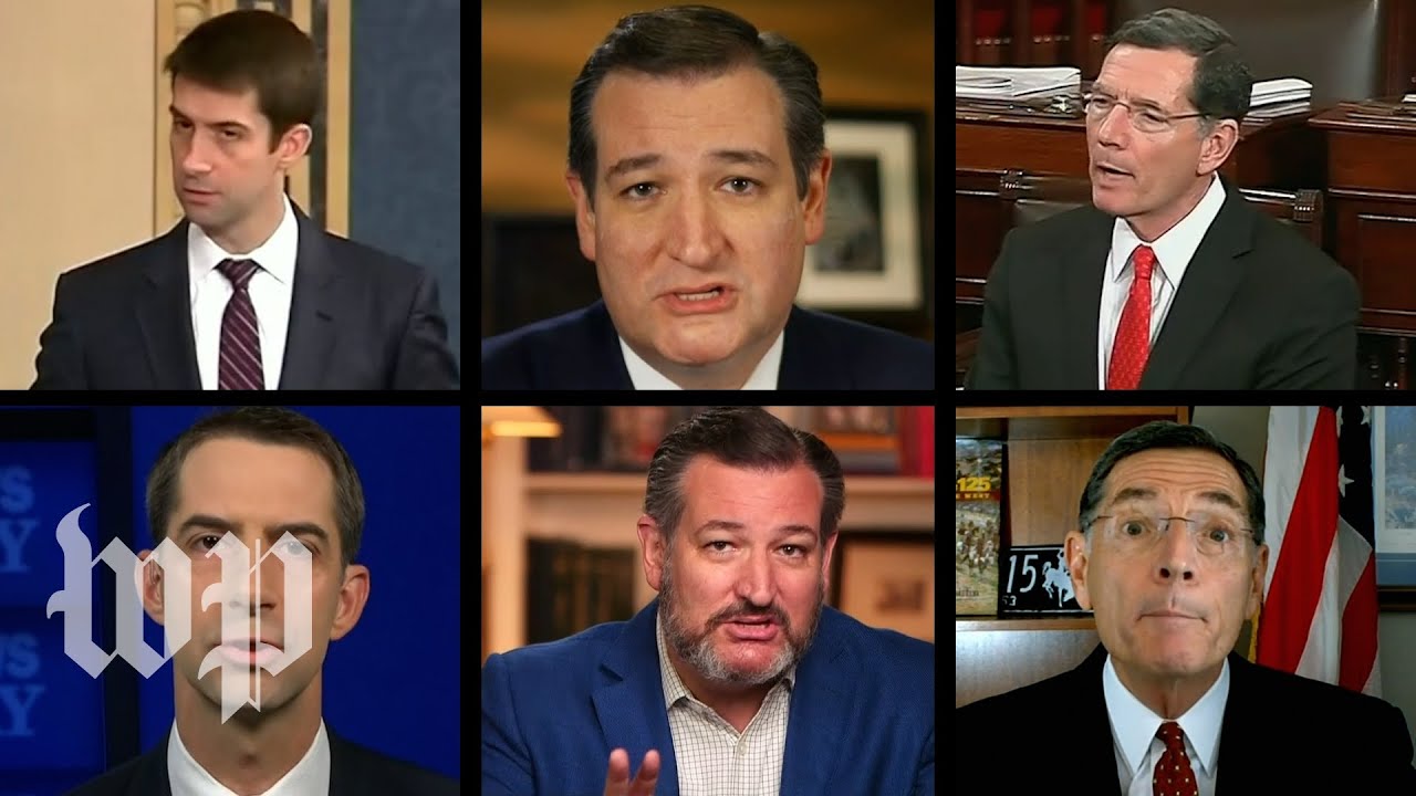 GOP senators confronted by past comments on Supreme Court nomination