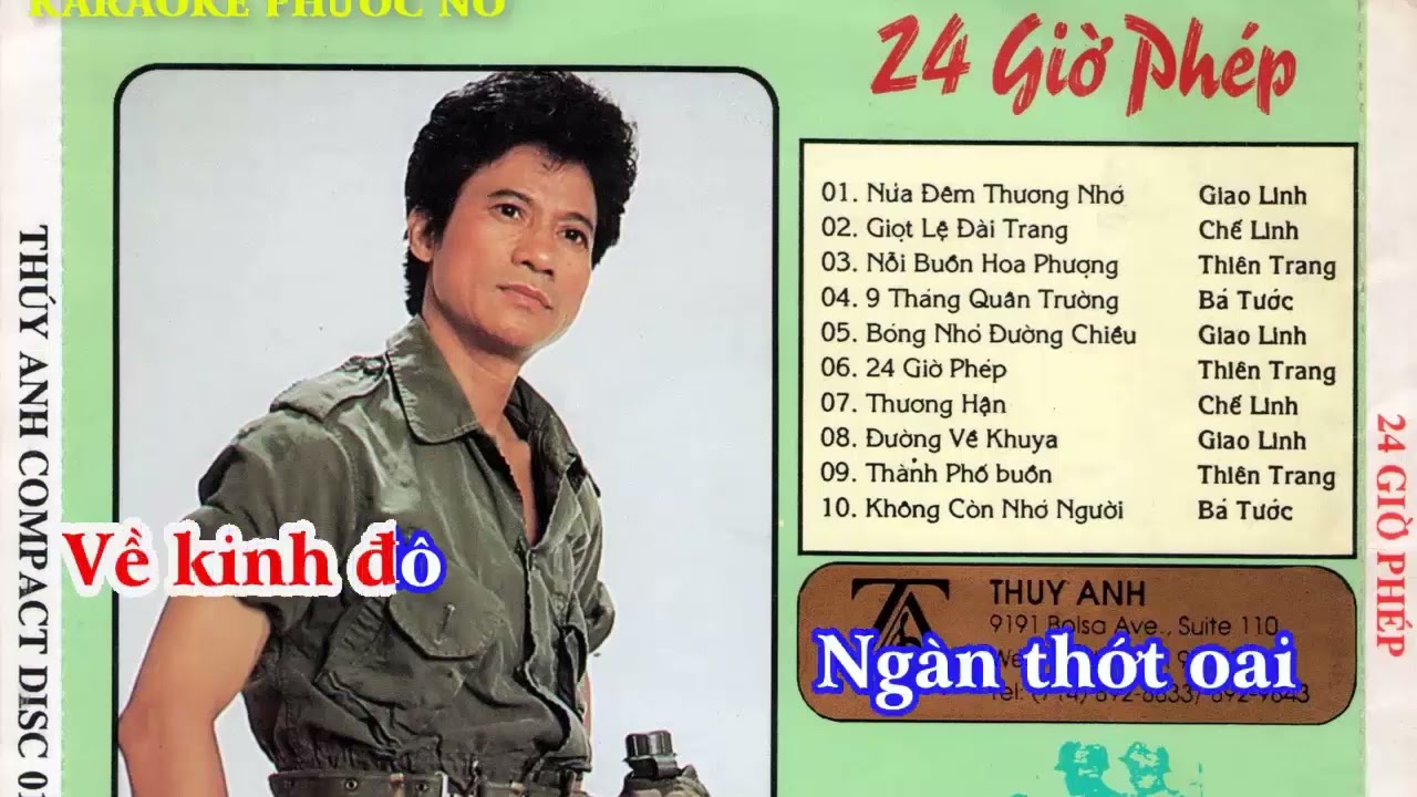 KARAOKE HẬN ĐỒ BÀN   CHẾ LINH
