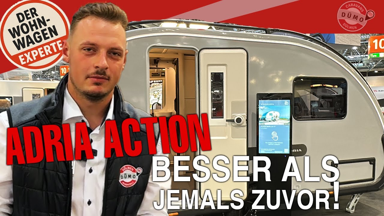 Adria ACTION komplett NEU erfunden! Caravan Salon 2025