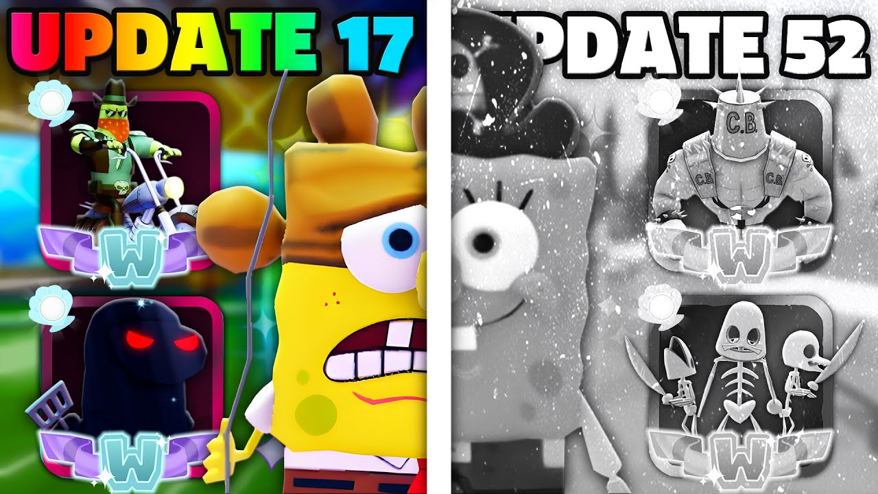 I Played OLD SpongeBob Tower Defense.. (Update 17)