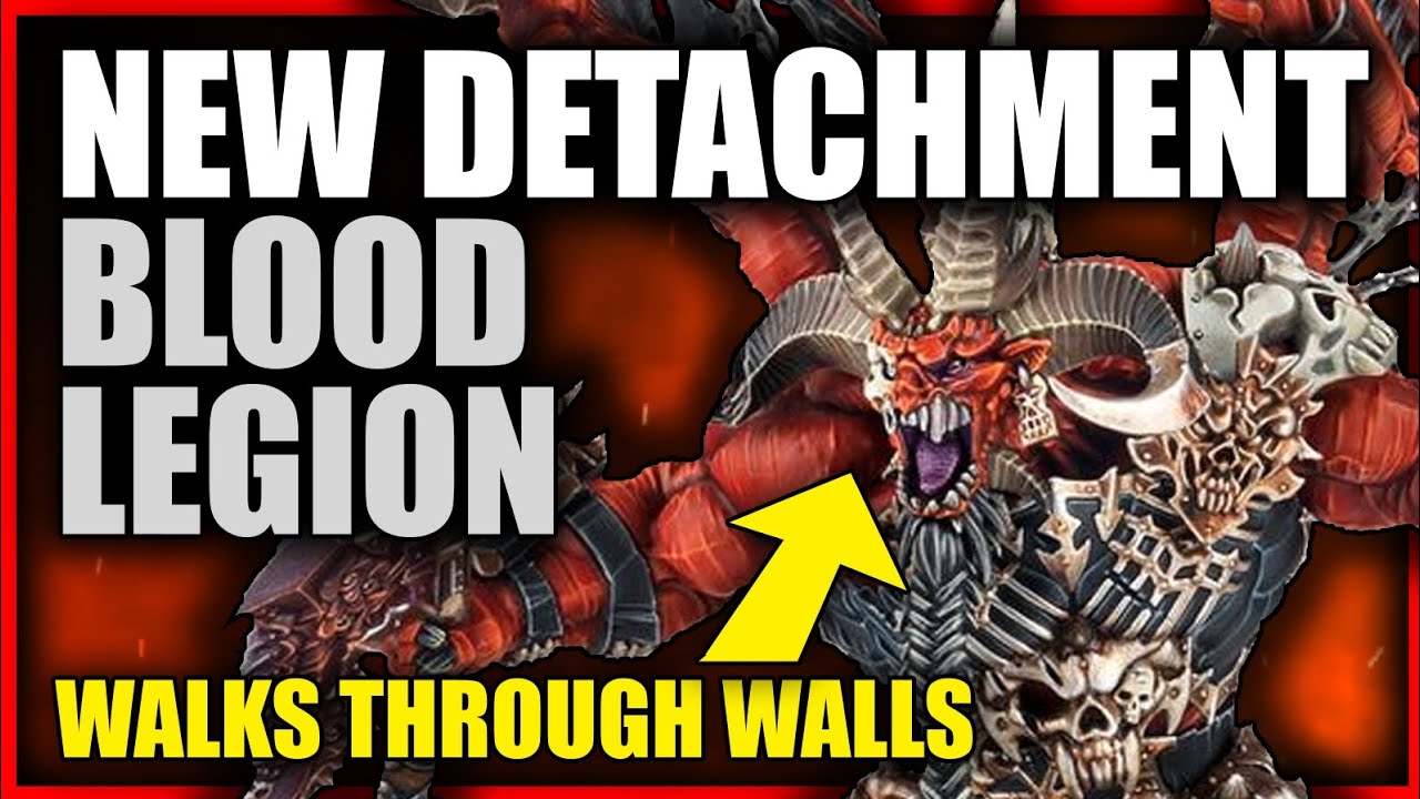 NEW Detachment for Chaos Daemons - Blood Legions of Khorne