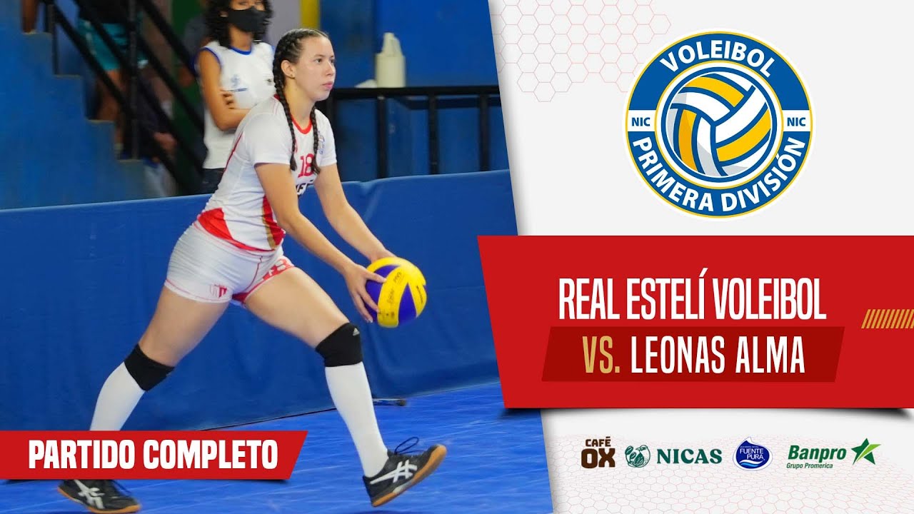 🔴 EN VIVO 🏐 Voleibol de Nicaragua | Real Estelí Voleibol Vs. Leonas ALMA | Semifinal Partido 2