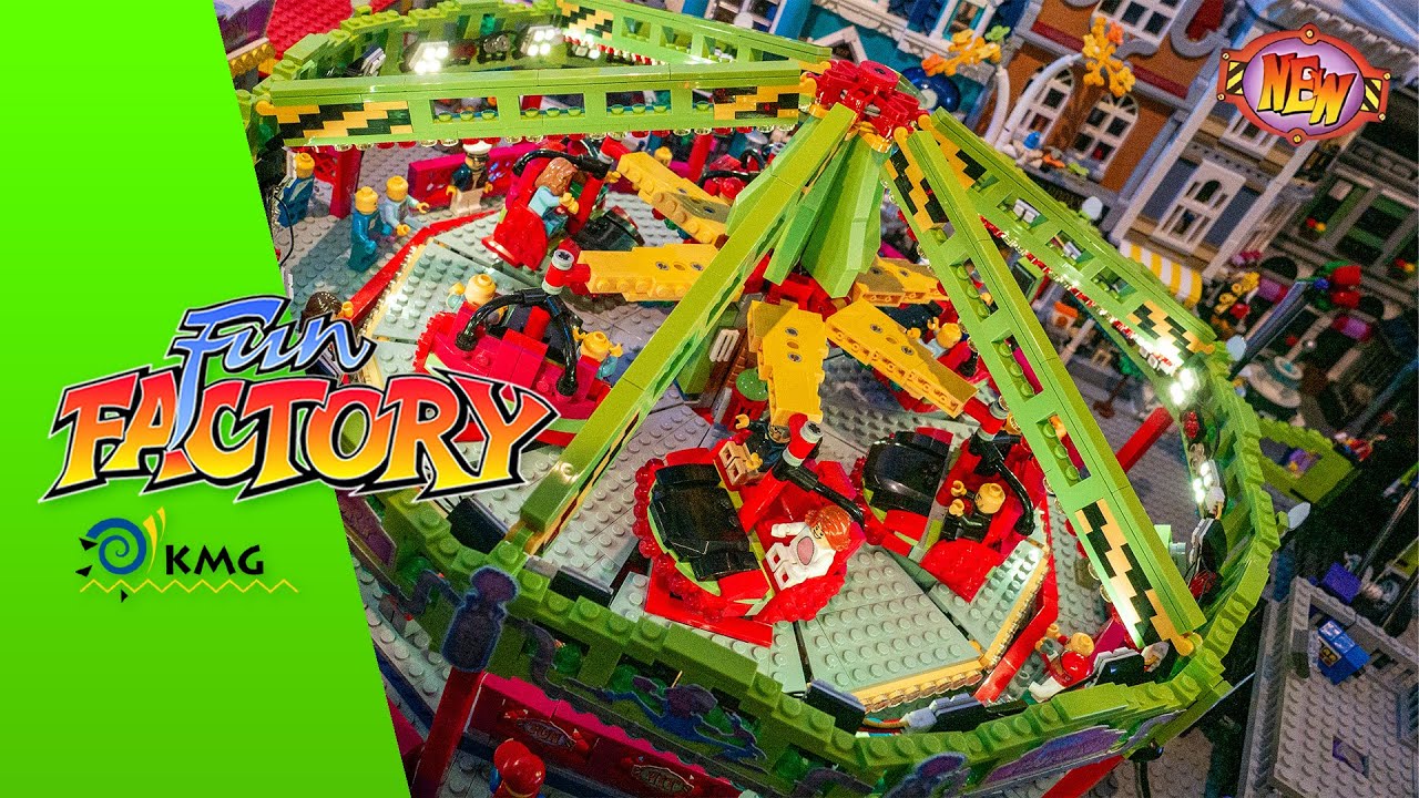 Lego Kermis Fun Factory Kroon | KMG | KermisBrian 4K