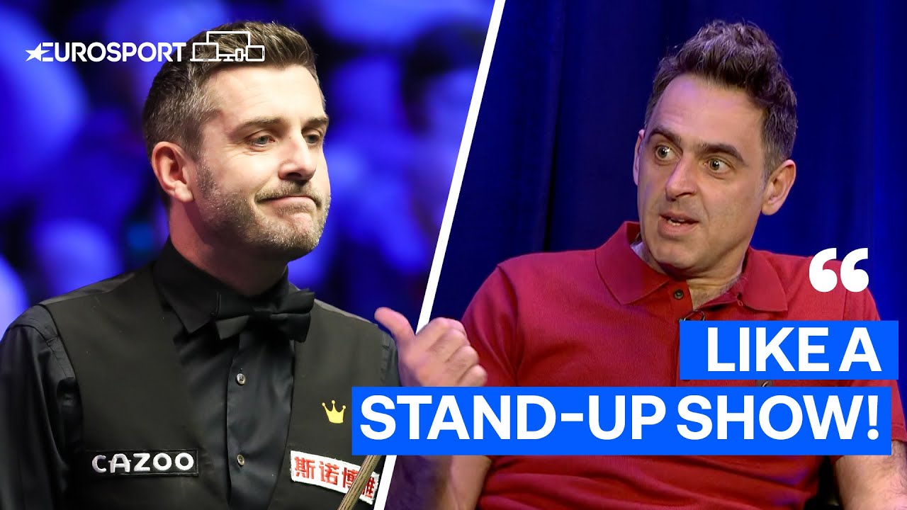 Ronnie O'Sullivan Thinks Allen & Selby Should Have A Comedy Show Together! | Eurosport Snooker