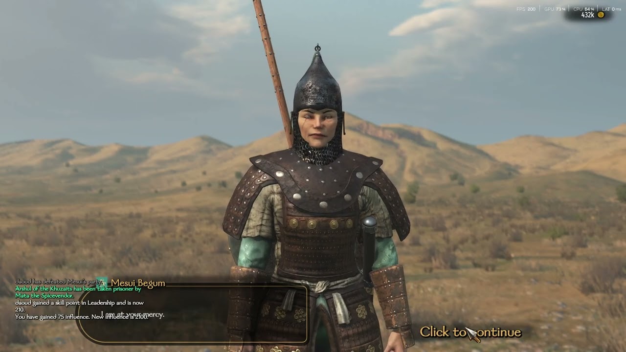 Mount & Blade II: Bannerlord الجزء الخامس التحديث الجديد الصعوبة والتحدي  الحماس في القتال