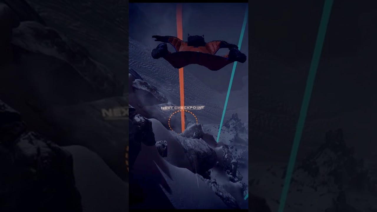Steep // Wing Suit // Race Event // #Shorts.
