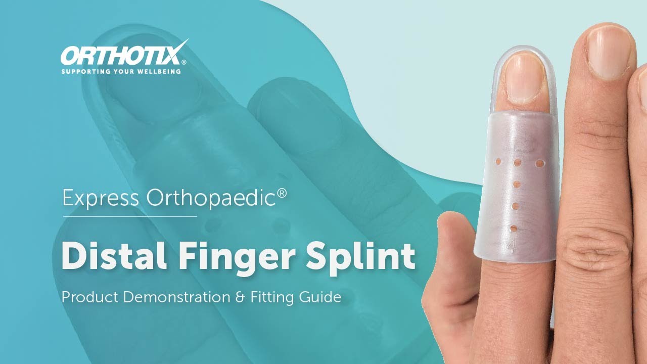 Express Orthopaedic®: Distal Finger Splint [DF416]