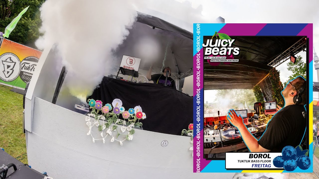 Borol @ Juicy Beats 2025 (25.07.2025, TUKTUK BASS FLOOR // Blaubeere)