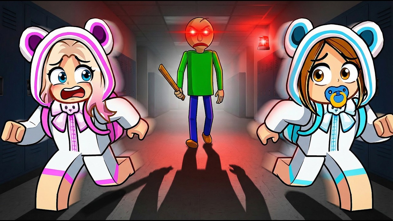 Baldi&rsquo;nin İntikam Planı😈 Ece ve Aleyna Şok😱 Roblox Brookhaven🏡RP