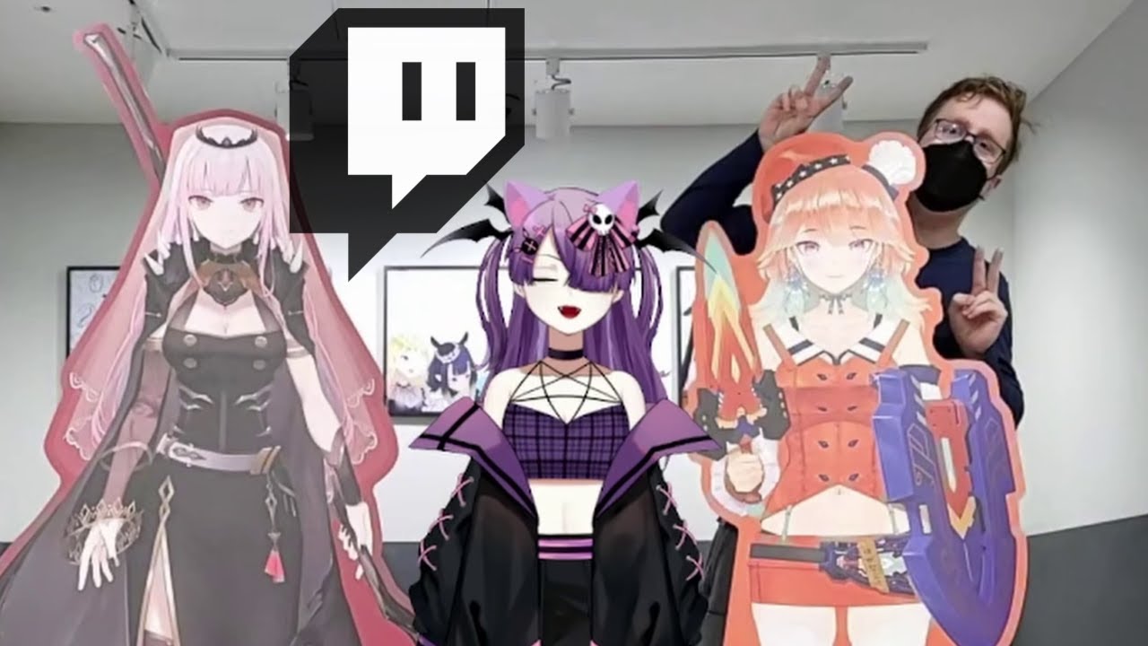 BunsenBerry Visits Hololive Cafe - Virtual YouTuber IRL Collaboration