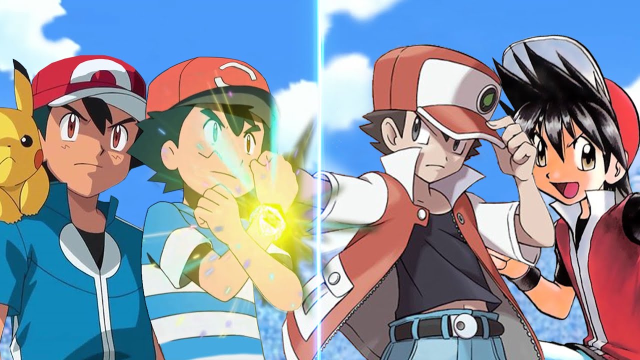 Pokemon Battle: Champion Ash and Kalos Ash Vs Red and Red Adventures (Pok&eacute;mon Ash vs Red)