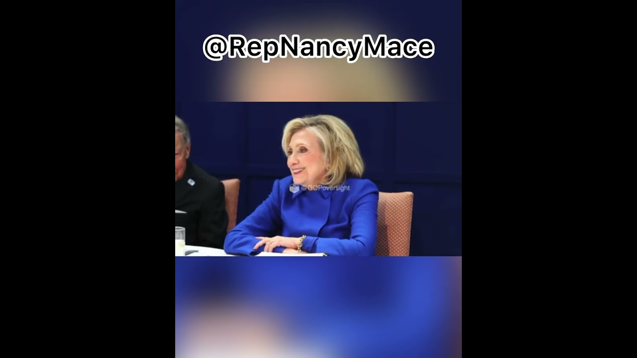 Rep. Nancy Mace: Hillary Clinton Served As Secretary Of State AFTER Jeffrey Epstein Was Charged