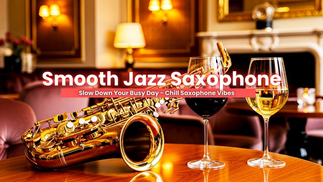 Smooth Jazz to Slow Down Your Busy Day | Chill Saxophone Vibes (3 Hours)