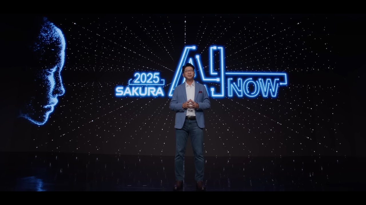🌸 2025 SAKURA AI NOW｜線上新品發佈記者會