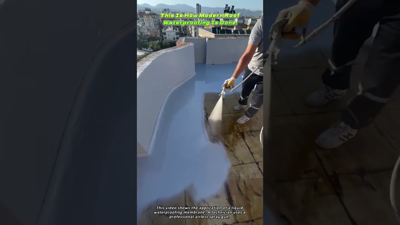 This Is How Modern Roof Waterproofing Is Done