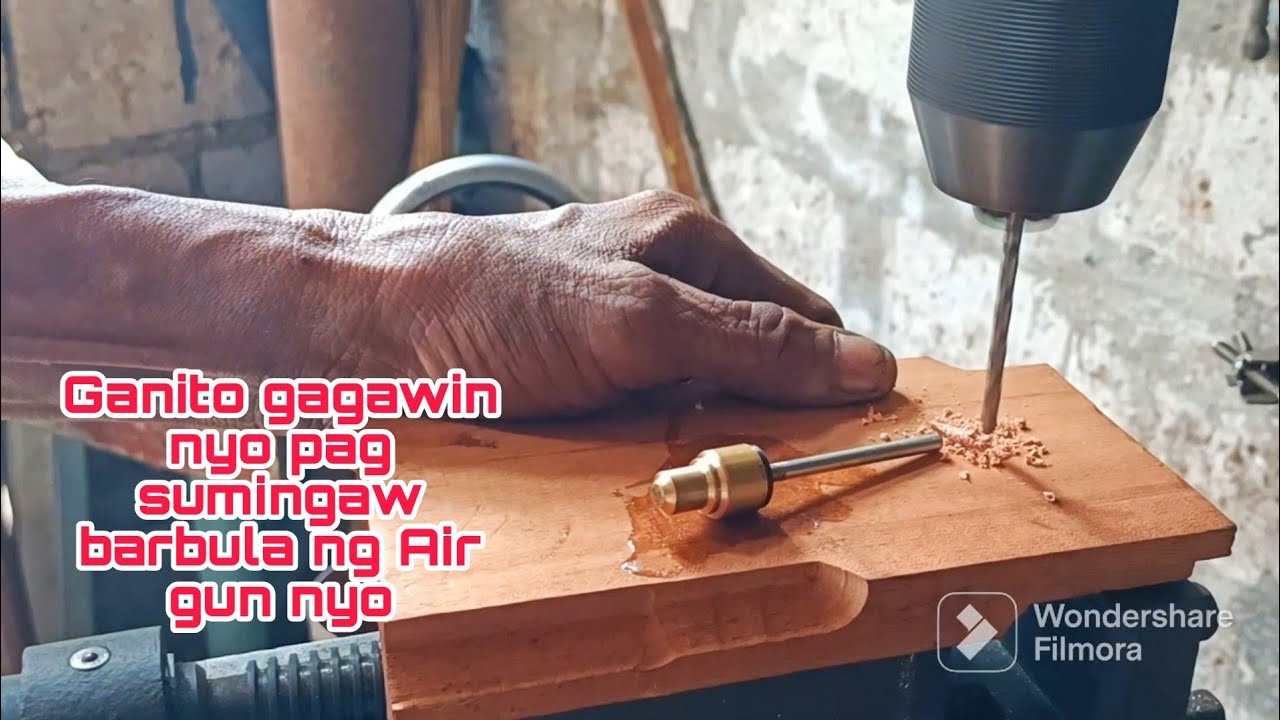 TUTORIAL PANO BA GAGAWIN PAG SUMINGAW ANG BARBULA NG AIR GUN NYO.