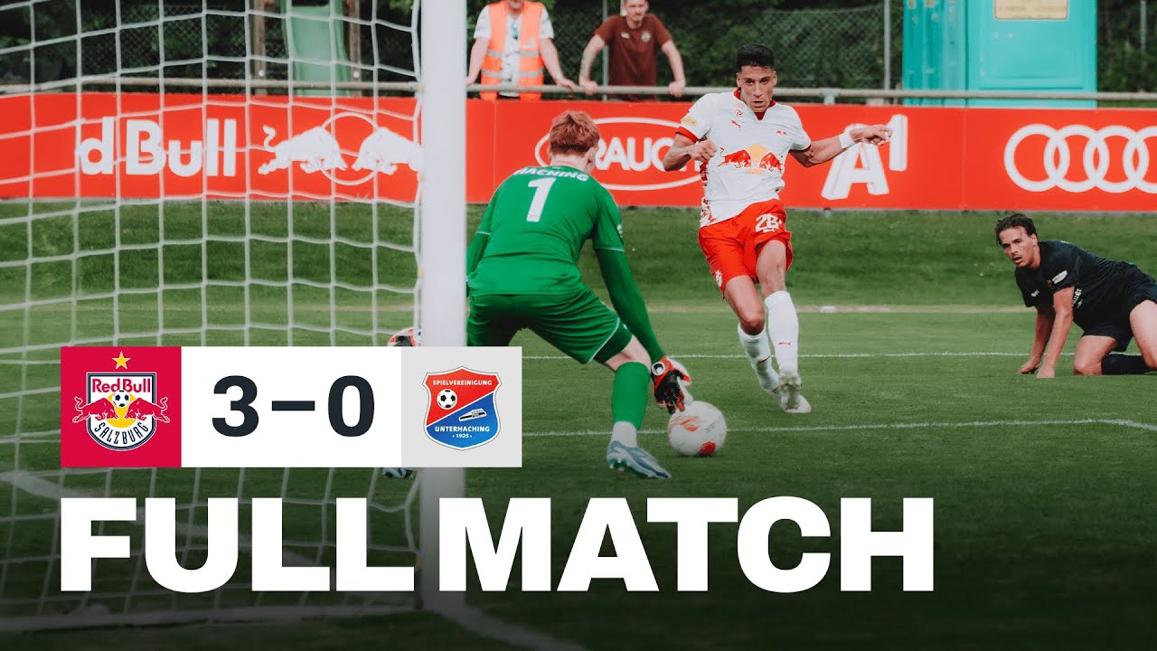 Erster Testspielsieg der Saison | Salzburg 3 – 0 Unterhaching | FULL MATCH