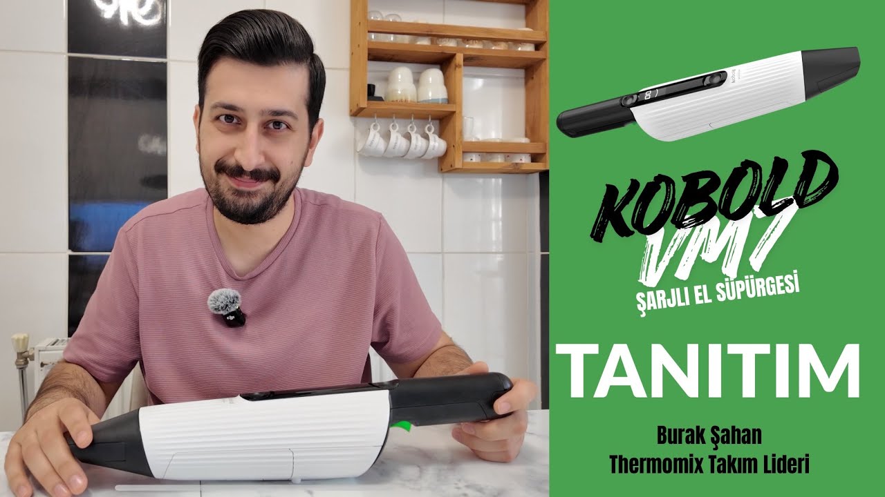 Vorwerk Kobold VM7 Şarjlı El S&uuml;p&uuml;rgesi Tanıtım Videosu #thermomixtm7  