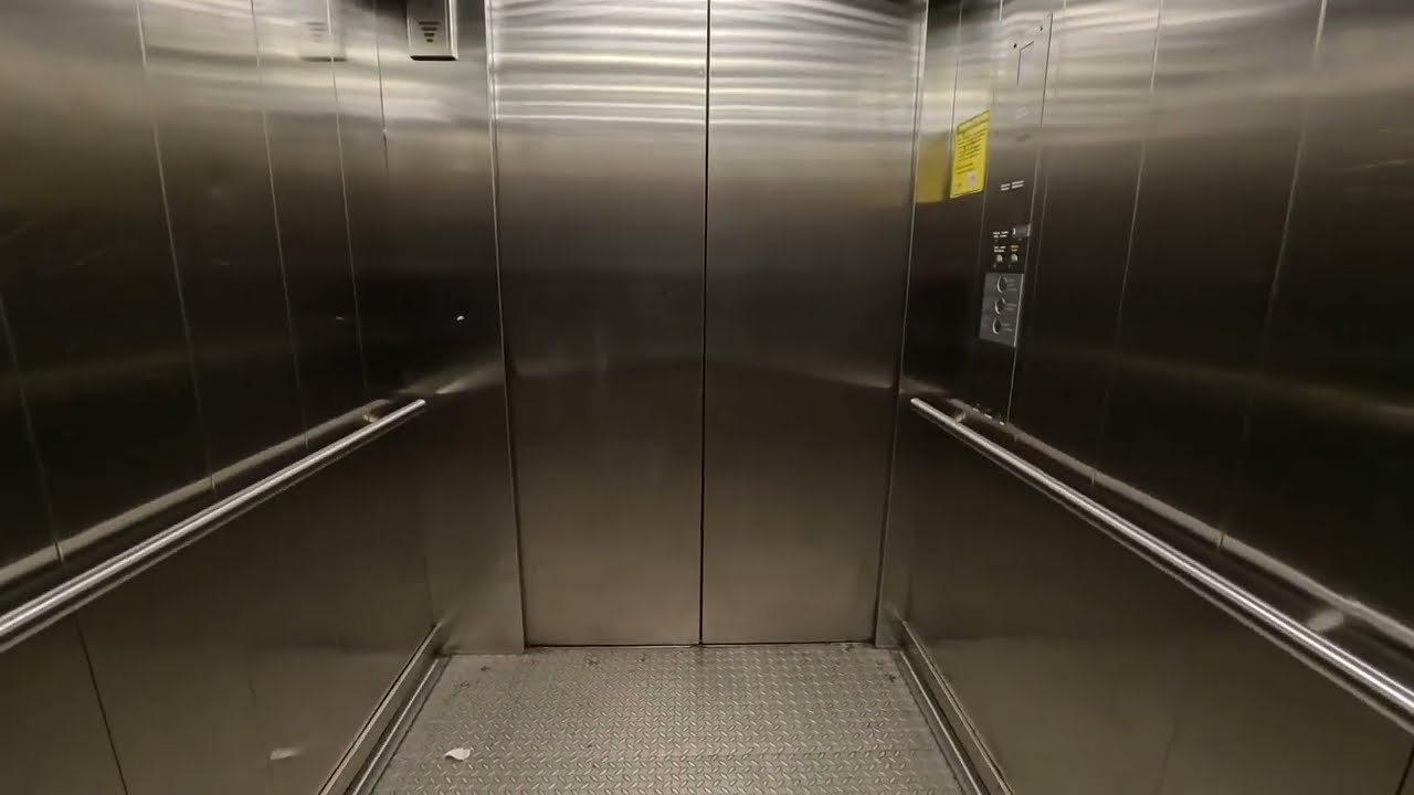 KONE Elevator In Kamppi Metro Station Helsinki Finland - Insta360 AcePro Video 4K30fps