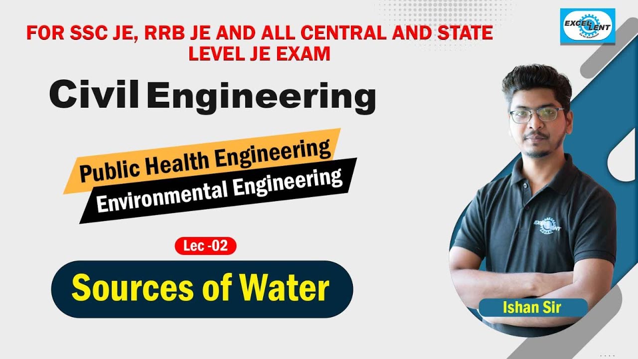 #02 II Sources of Water II PHE II Prashasth Batch II For SSC JE, RRB JE