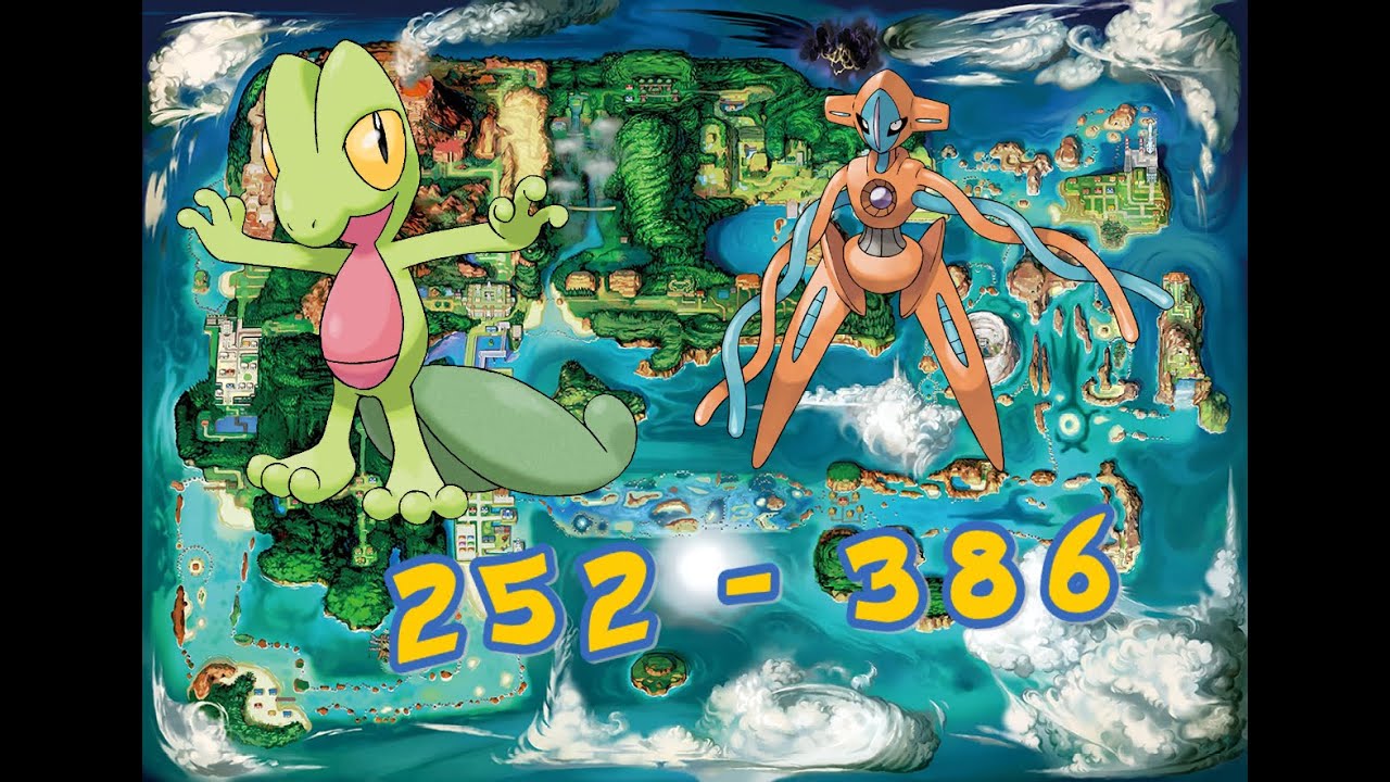 [252-386] Obtaining every Pokémon in Pokédex order