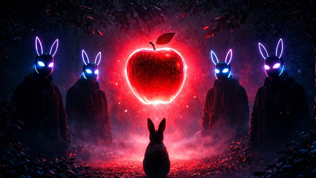 Secret Garden — Dark Techno Night Ride | Forbidden Apple Ritual