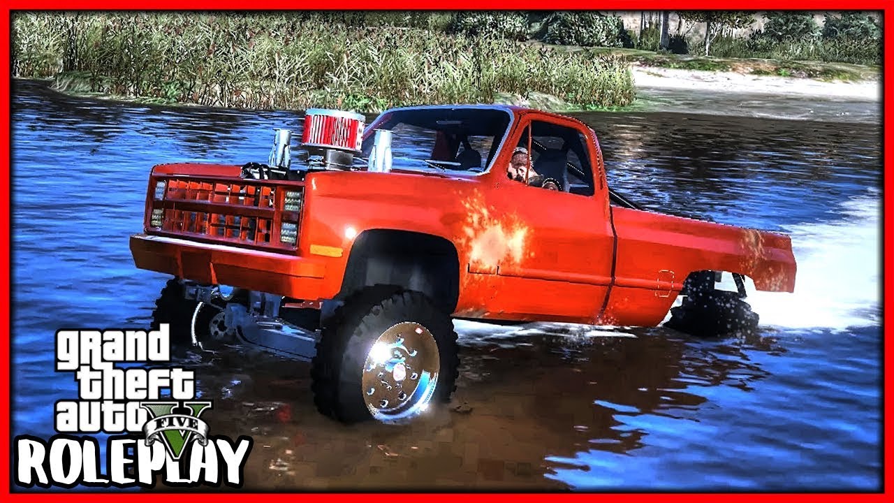 GTA 5 Roleplay - 'Unbelievable' Over Powered Mud Truck!! | RedlineRP #700