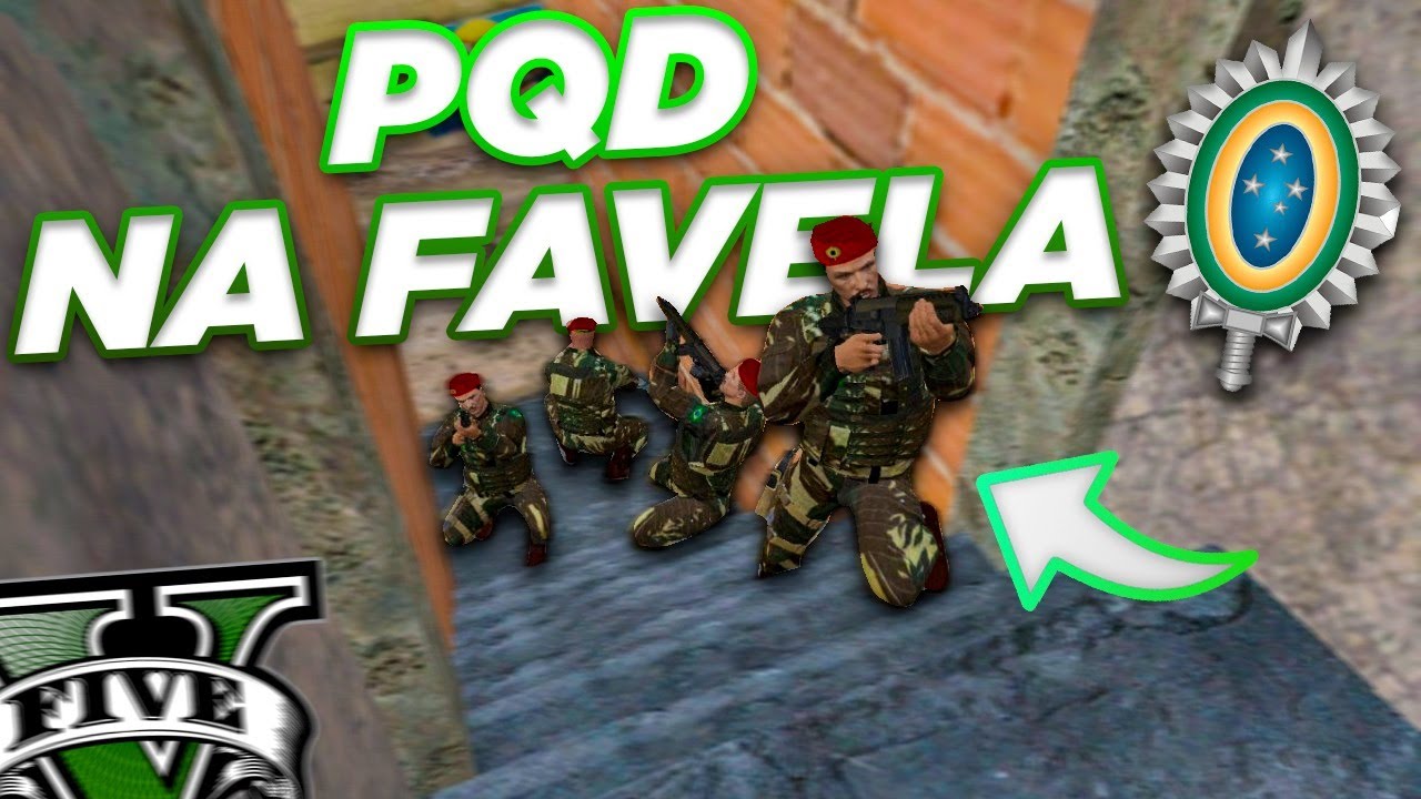 GTA 5 RP - PQD EM OPERAÇÃO NA FAVELA