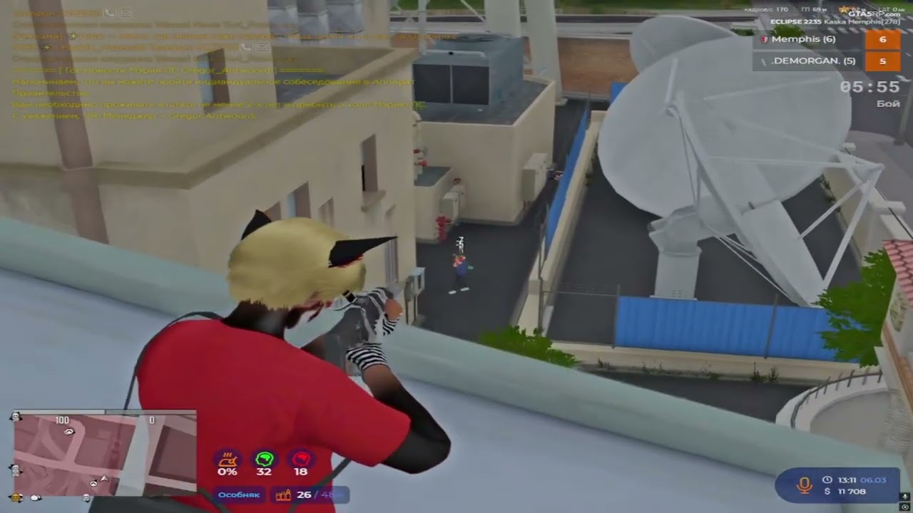 Аккуратно настрелял на @GTA5RP