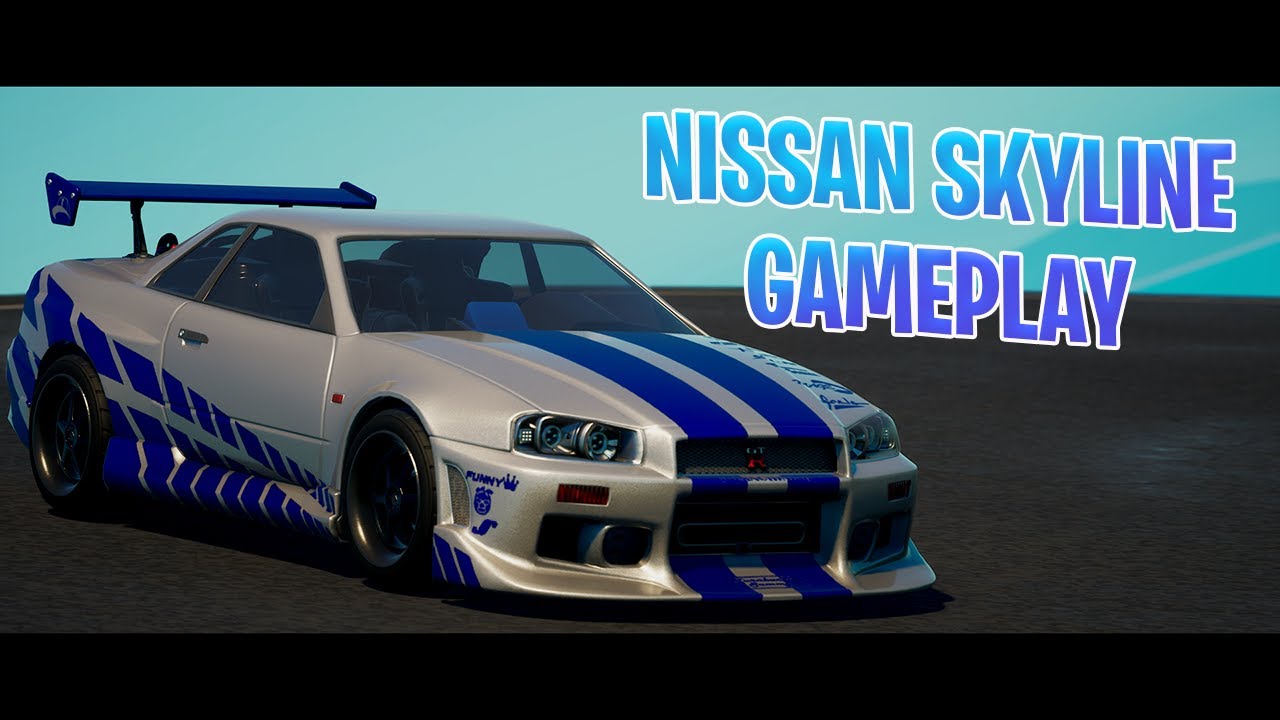 Nissan Skyline GT-R Gameplay | Fortnite