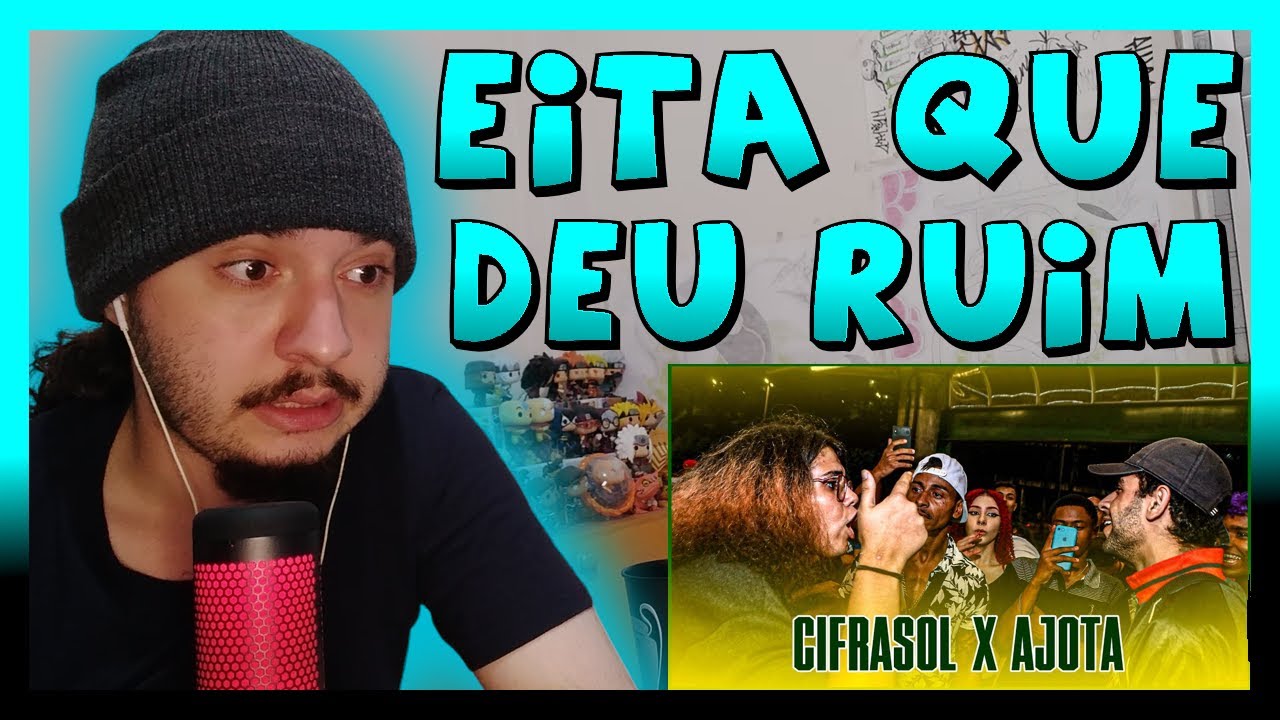 (DEU MERD4 ) AJOTA X CIFRASOL - SEMIFINAL - BATALHA DA ZIL - EDIÇÃO 69 | REACT BAUEB