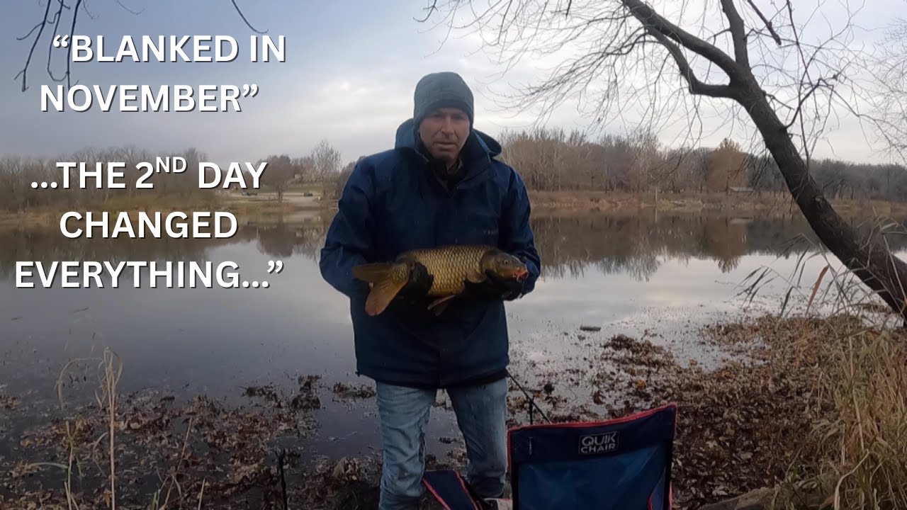 Late November Carp Fishing Redemption 2025