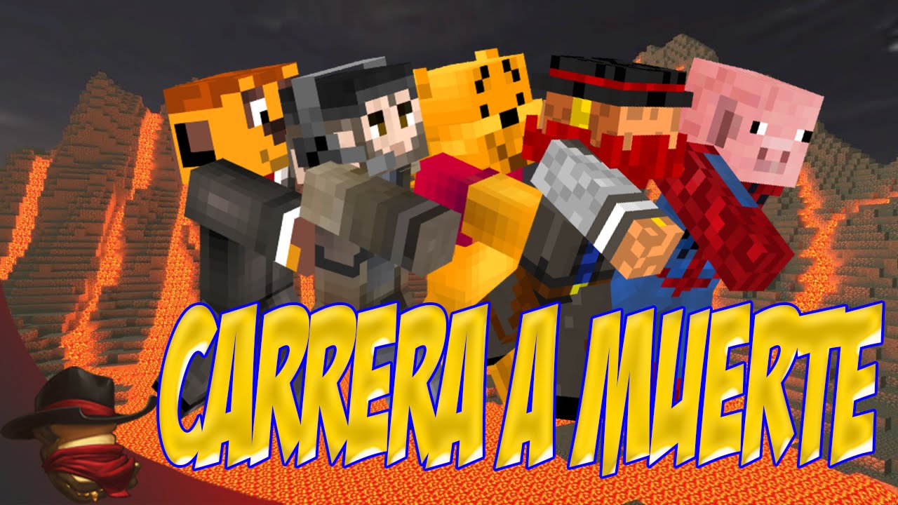 Carreras A Muerte | Minecraft  DeathRun | Con Sara, Luh, Exo y Gona