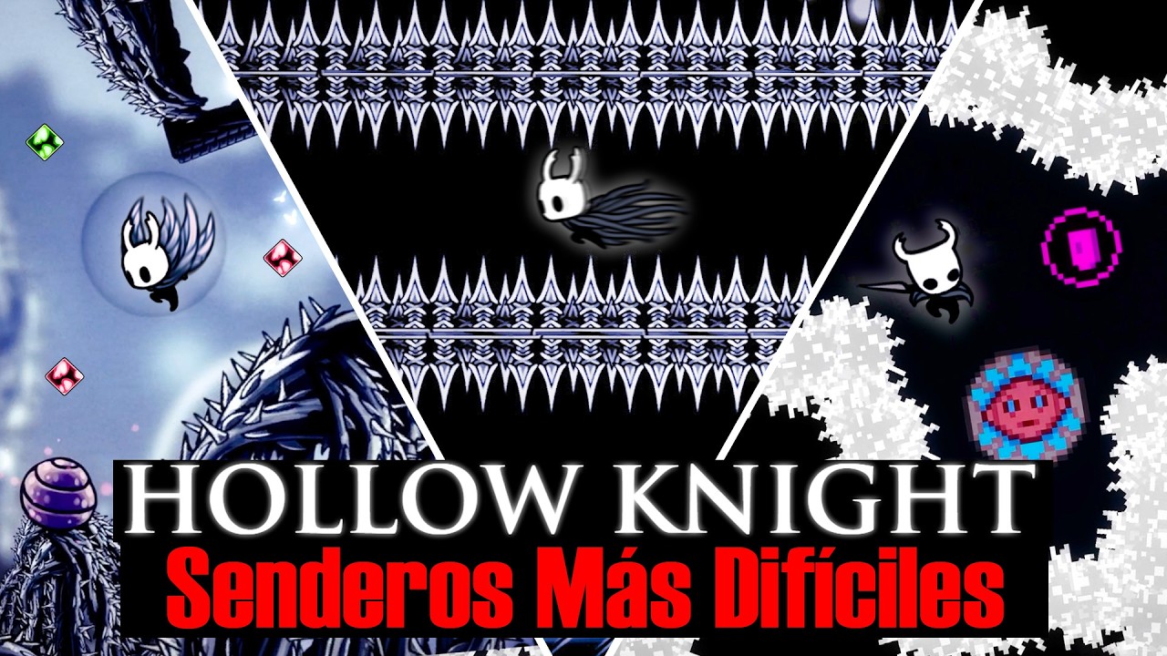 Top 7 SENDEROS MODs Más Difíciles de HOLLOW KNIGHT