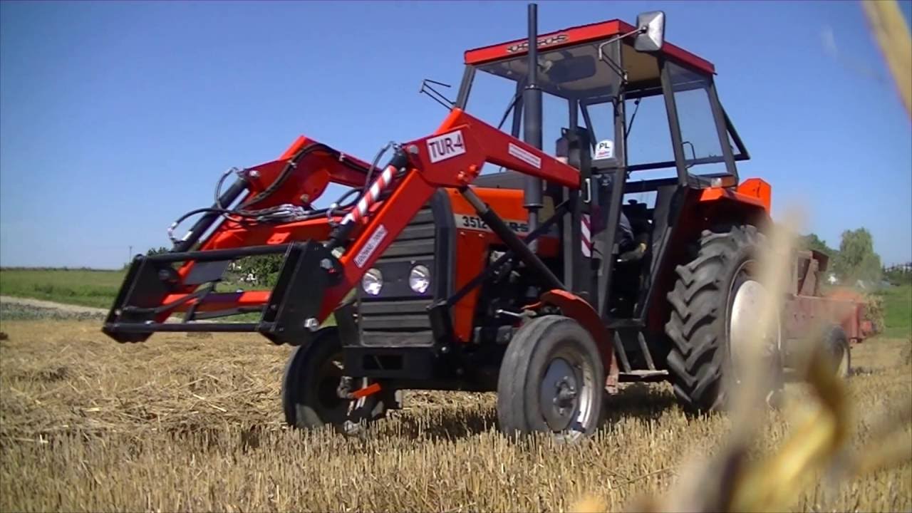 Prasowanie słomy 2016 Ursus 3512 Sipma Z-224