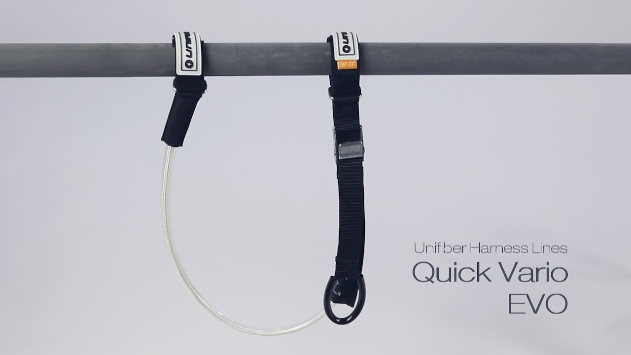 Unifiber Windsurfing Set Harness Lines Quick Vario EVO