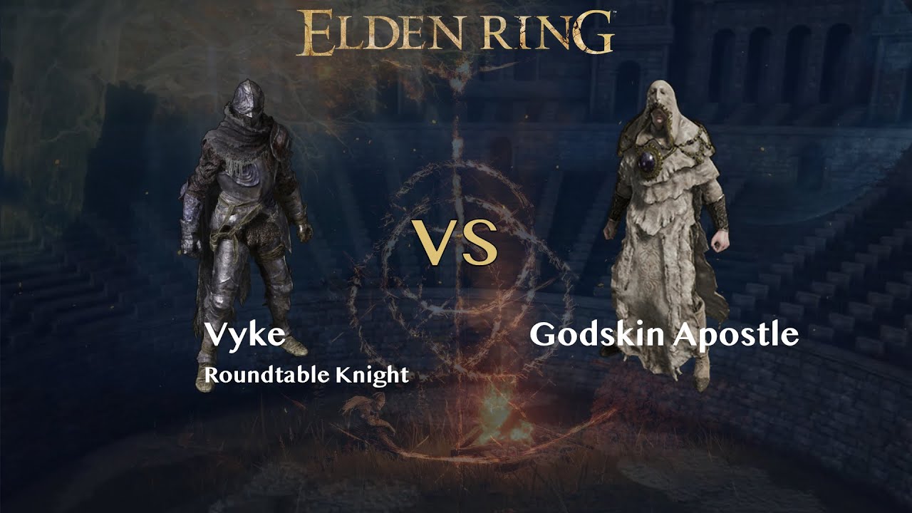 【Battle】Vyke vs Godskin Apostle【NPCs】