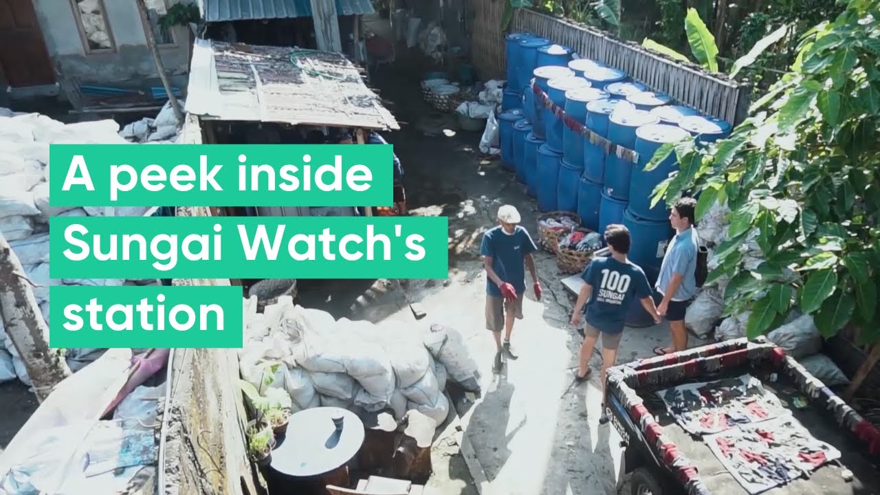 Sungai Watch Station Tour | Plastic Cleanup | Bali, Indonesia | Handprint