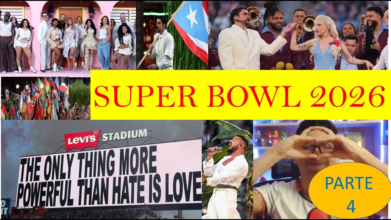 REACCION BAD BUNNY SUPERBOWL2026 PARTE 4