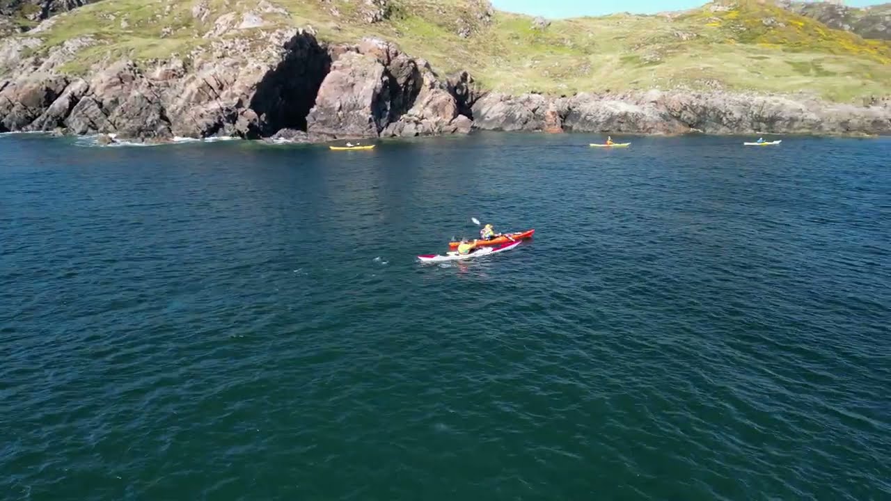 Scourie Village Bay, Sutherland drone footage